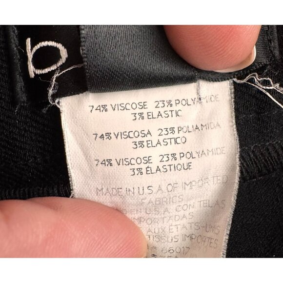 2/$18 SALE! Bebe Riding Pants Womens 2 Suede Knees Stretch 90s Y2K USA Horse Vtg - Picture 4 of 8